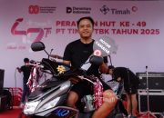 Raih Hadiah di Pekan Sehat HUT ke 49 PT Timah, Ini Pesan Haru Para Penerima