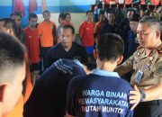 Achmad Adrian Pamit dari Rutan Muntok, WBP dan Petugas Sampaikan Rasa Haru