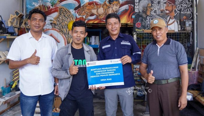 Bantuan Berkelanjutan PT TIMAH Tbk Perkuat Kapasitas Komunitas Pemuda Kreatif di Bangka Selatan