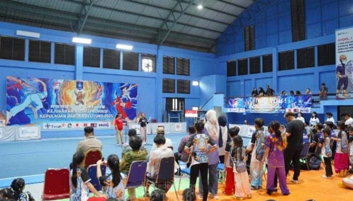 Komitmen pada Pengembangan Olahraga: PT TIMAH Tbk Fasilitasi Pelaksanaan Kejuaraan Wushu Tingkat Provinsi Bangka Belitung