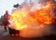 PT TIMAH Tbk Teguhkan Komitmen K3 Lewat Fire & Rescue Challenge di Area Kundur