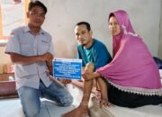 Dukung Kesembuhan Warga, PT TIMAH Tbk Berikan Bantuan Medis bagi Penderita Saraf Kejepit di Bangka Selatan