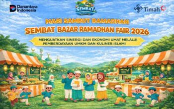 Dorong Pemberdayaan UMKM, PT TIMAH Gelar Bazar Ramadhan di Komplek Bukit Baru