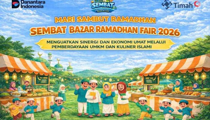 Dorong Pemberdayaan UMKM, PT TIMAH Gelar Bazar Ramadhan di Komplek Bukit Baru