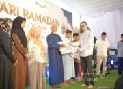 PT Timah Salurkan Bantuan Safari Ramadan bagi Guru Ngaji dan Marbot Masjid di Bangka Selatan