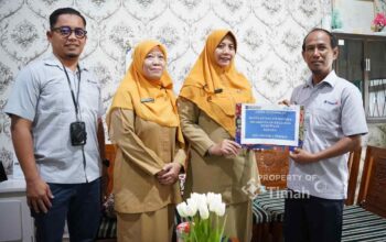 PT Timah Salurkan Bantuan Pendidikan ke SMAN 1 Pemali, Dukung Prestasi Siswa OSN dan FLS3N