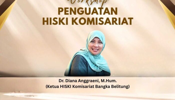 HISKI Babel Siap Bangkit! Dosen Universitas Bangka Belitung, Diana Anggreani Dilibatkan dalam Penguatan Literasi Daerah