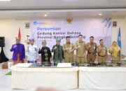 Peresmian Kantor Bahasa Babel oleh Hidayat Arsani, Wujud Komitmen Tingkatkan Literasi dan Identitas Bangsa