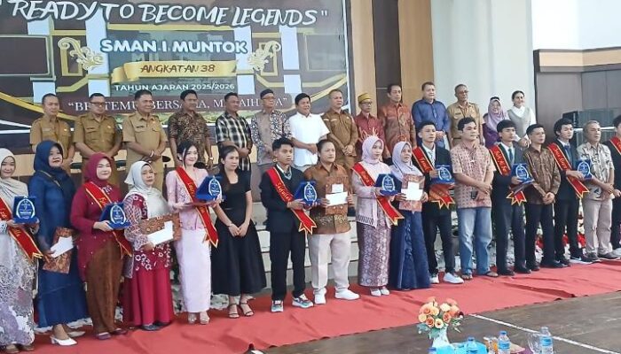 Dukung Dunia Pendidikan, PT TIMAH Sukseskan Pelepasan Siswa Angkatan ke-38 SMAN 1 Mentok