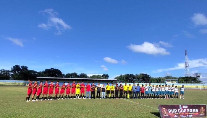 Wali Kota Pangkalpinang Buka PKP Cup 2026, Pemkot Dorong Sportivitas dan Pengembangan Sepak Bola Daerah