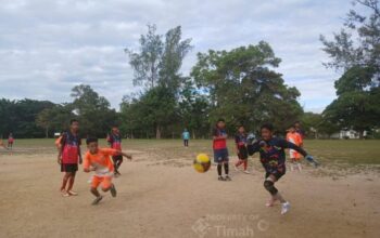 Dukung Prestasi Olahraga Pelajar, PT TIMAH Sediakan Lapangan untuk GSI Kecamatan Mentok