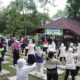 Ratusan Warga Antusias Ikuti Senam Sehat PT TIMAH di Kawasan Taman Bukit Baru Pangkalpinang