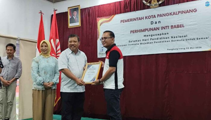 Pemkot Pangkalpinang Dorong Kepedulian Pendidikan, Hadiri Penyaluran Bantuan INTI untuk Siswa Kurang Mampu