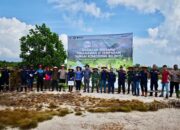 Komitmen PT TIMAH Jaga Kelestarian Lingkungan, 500 Bibit Pohon Ditanam di Kawasan Sungai Romodong