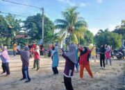 Peringati Hari Lanjut Usia Nasional, PT TIMAH Ajak Puluhan Lansia Bangka Barat Ikuti Senam Sehat