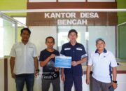 Dukung Keamanan Warga, PT TIMAH Salurkan Bantuan Pembangunan Pos Kamling di Bangka Selatan