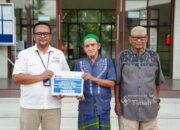Melalui Program TJSL, PT TIMAH Bantu Pembangunan Fasilitas Masjid Nurul Huda di Tanjungpandan