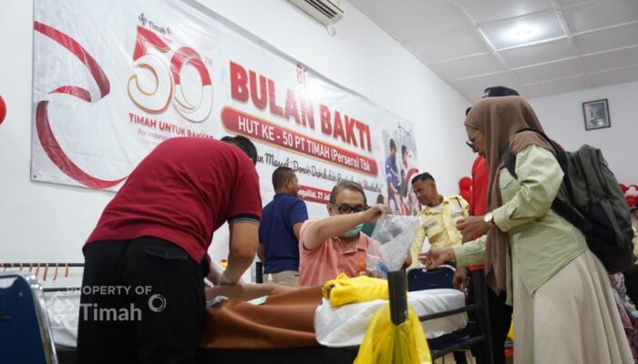 PT Timah Gelar Bulan Bakti HUT ke-50, Layani Khitanan Massal hingga Pemeriksaan Kesehatan Gratis