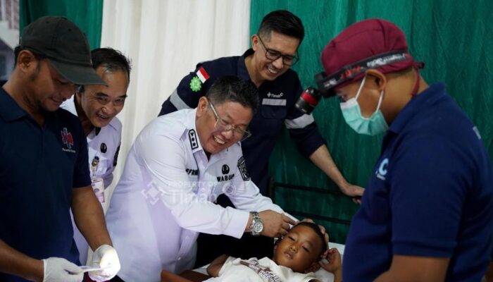 Khitanan Massal HUT ke-50 PT Timah di Bangka Tengah Lampaui Target, Diikuti 108 Anak