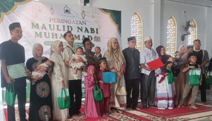 Ketua Yayasan Masjid Darusalam Suhdi Djaman Dorong Maulid Nabi Jadi Momentum Perkuat Kepedulian Sosial