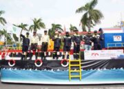 Miniatur KIP dan Tugboat Timah Garuda Jadi Daya Tarik Kendaraan Hias PT TIMAH di Pawai HUT ke-81 RI