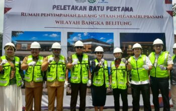 Pembangunan Rupbasan Kejaksaan RI Dimulai, Pemkot Pangkalpinang Tegaskan Komitmen Sinergi Penegakan Hukum