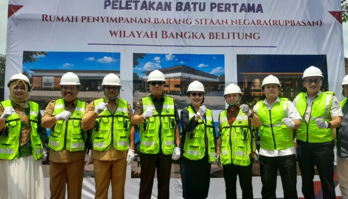 Pembangunan Rupbasan Kejaksaan RI Dimulai, Pemkot Pangkalpinang Tegaskan Komitmen Sinergi Penegakan Hukum