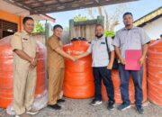 Hadapi Kekeringan, PT TIMAH dan BPBD Bangka Barat Distribusikan Air Bersih ke Permukiman Warga