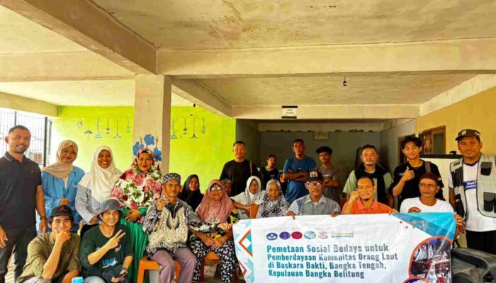 Pemetaan Sosial Budaya Orang Laut, Tim Dosen FISIP UBB Gali Tradisi dan Kearifan Lokal di Baskara Bakti