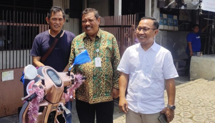 Pemkot Pangkalpinang Beri Apresiasi Wajib Pajak, Ridwan Amir Bawa Pulang Sepeda Motor